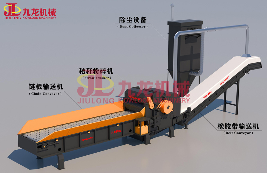 大型秸稈粉碎機(jī)機(jī)身振動原因及解決辦法